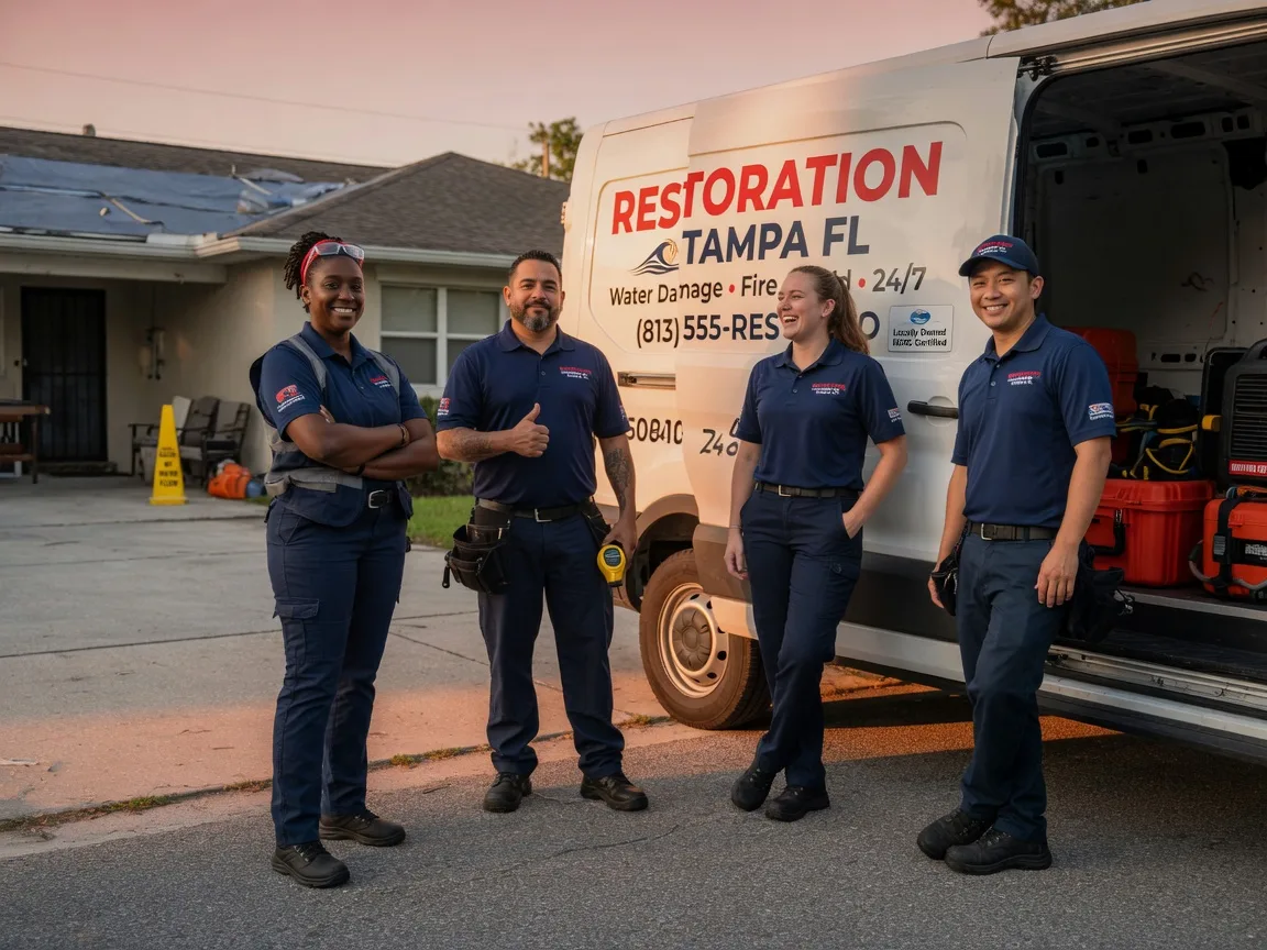 Water Damage Restoration company in Gas, KS